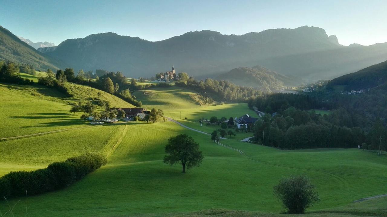 Ferienhof Unterfuehrholzergut Klaus an der Pyhrnbahn Buitenkant foto